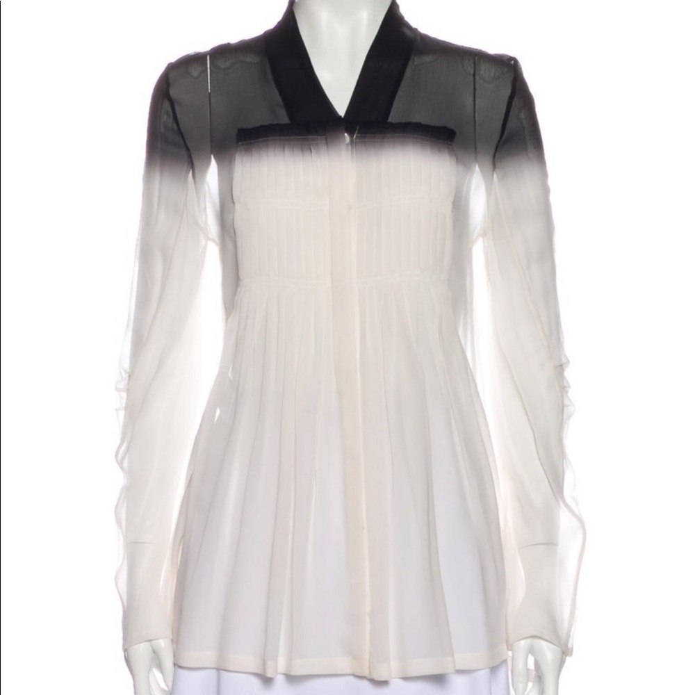 Ann Demeulemeester Silk Blouse. Sz XS